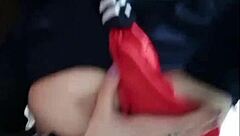 oh wow, this cachonda latina teen is showing off her small tits in homemade style