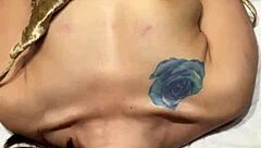 do you think this asian milf can handle double penetration with dick and dildo in homemade group fun?