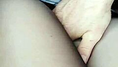 Mala is flashing her pussy in public and getting so napaljena in the car