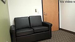 Carrie B Casting: Blonde Slut Deepthroats And Gags On Cock In Hardcore Interview