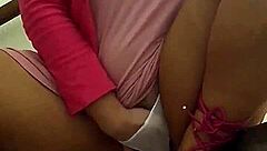 Hey, have you seen Angel Lima touching herself on the building stairs like that?