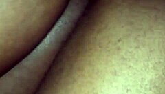 Ebony fat ass beauty takes raw doggystyle fuck with big cock until squirting creampie!