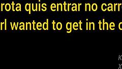 Teen Risks Public Handjob for Hot Girl on Street