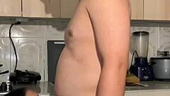 That delicious sex in the kitchen with my stepmom felt amazing!