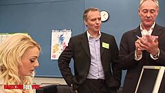 Do you think this couple in lingerie will get fucked hard at their interview?