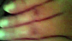 horny amateur wife fingering shaved pussy to squirting orgasm in homemade solo