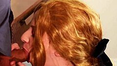 British Redhead Student Nurse Gives A Patient Intense Oral Relief!