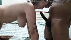 I Feel So Excited In First Recording With Dotado Actor From Garotas Da Van For Interracial Footjob