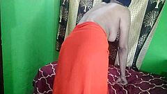 indian bhabhi tried first time fucking in saree with two guys. they did 3some blowjob deepthroat doggystyle and cum in mouth on shaved pussy.