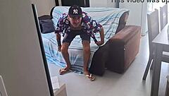 hey, this old guy just walks into the bathroom with the skinny redhead