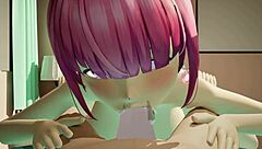 Nurse Luna gives wild ejaculation treatment with creampie in hospital bed.