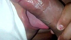 i blindfolded my wife and had her sucking on cock