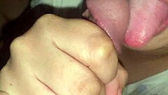 Horny girlfriend suck off my cum plus rainy weather the best for curvy doggystyle action!