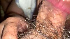 Horny girlfriend suck off my cum plus rainy weather the best for curvy doggystyle action!