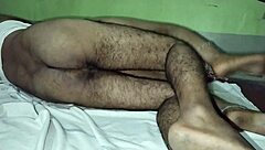 boyfriend licks curvy girlfriend's ass before first time anal sex