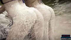 Ever Wonder How Playboy Babes In Bikinis Make Washing A Mercedes AMG GT So Tempting Outdoors?