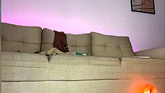 Whoa, this teen blonde goes full naked in oil for a sloppy deepthroat blowjob on big cock! 😍