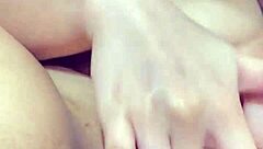 stepdaughter gets into a solo masturbation session with her curvy body and wet pussy