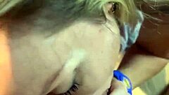 In this homemade update, the beautiful blonde milf bends over for a hairless doggystyle orgasm with Alineflavio