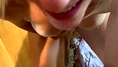 In this homemade update, the beautiful blonde milf bends over for a hairless doggystyle orgasm with Alineflavio