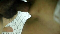 Thai Housewife Maid Gets Bent Over And Fucked Hard By Boss In Bathroom Creampie Action