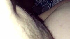 The wife tries out some doggy style action in a tricky anal setup with her husband