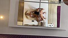 fucking skinny muscular nela decker hard in front of mirror with dirty screams