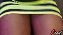 Big Ass Friend Shows Up in Short Dress for Quick Missionary Pounding with Huge Cock.