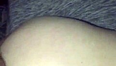 The wife tries out some doggy style action in a tricky anal setup with her husband