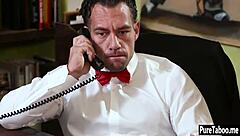 hey dude, these two perverted big boobs hot milfs just surprised this nice guy with blowjobs