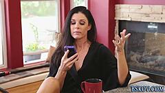 hey, that pornstar is totally devouring this teen's pussy with some intense oral action