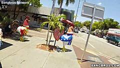 hey, is that big tit bridgette b the hot pornstar cruising on calle ocho?