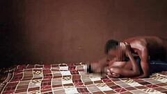 What happens when she's goofing around with my big cock in her petite mouth?