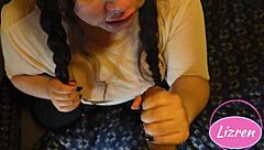 Hey, my fan is back to give me that oral action again