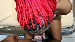 in this amateur scene a latina takes a big black cock anally. she ends with a facial cumshot from the intense interracial action.