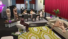 Wow, dive into Sims 4 cuckolding story episode 4 where the wild party explodes with old twists!