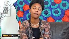 Oh Wow, This Amateur Ebony Pussy Gets Pounded Rough Doggystyle At An Outdoor Casting!