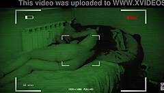 Caught Stepdaughter Fucking Boyfriend At Night In Intense Homemade Teen Action