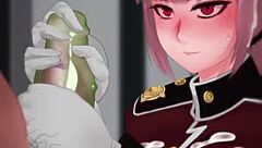 Nightingale artwork created by artist Skello features detailed black elements and hand movements. Viewers appreciate the creative touch in this piece.