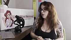 in this review, a redhead explores the ueros nexus sex machine with dildo and vibrator