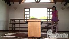 Hey cutie, how does this sexy body feel with hard fingering and licking until orgasm hits? cute carla shows petite tits and wet pussy in solo teen play