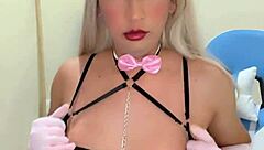 The story unfolds as a lovely pink transsexual with appealing features captivates the scene.