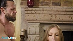 Hey, check out cheating wife skylar snow getting a hardcore pounding from brad newmans big thick dick in cowgirl and doggystyle.