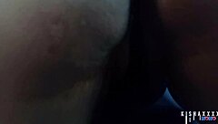 feel this hot african ebony milf's curvy ass as i fuck her doggy style with toys deep inside