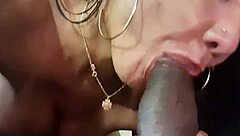 brunette milf from brazil enjoys intense oral pleasure on her big clit during casting interview