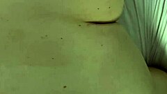 Big woman takes monster cock deep in doggystyle pounding on the bed.