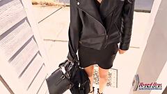 I love how petite horny blonde Sophia Sweet dildo fucks her wet shaved pussy. She dances naked and swallows cum too.