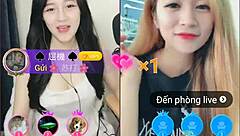 two cute korean girls go live on uplive sharing sexy asian webcam moments in a fun stream