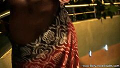 uh, like, this brunette indian milf from bollywood is getting all nude just for you, ya know?