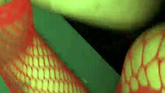 she takes in the massive shaft orally before positioning on hands and knees for penetration by her close companion's substantial member